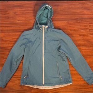 Kirkland Signature Teal Hooded Jacket